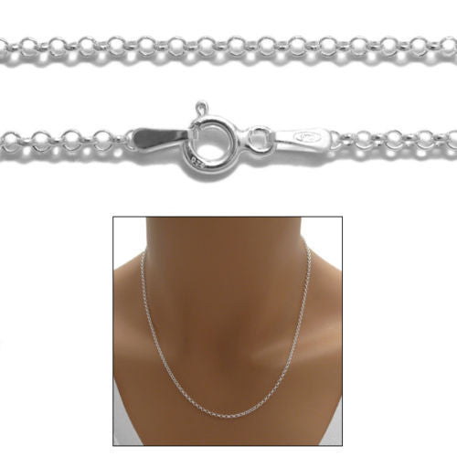 Sterling Silver Rolo Chain