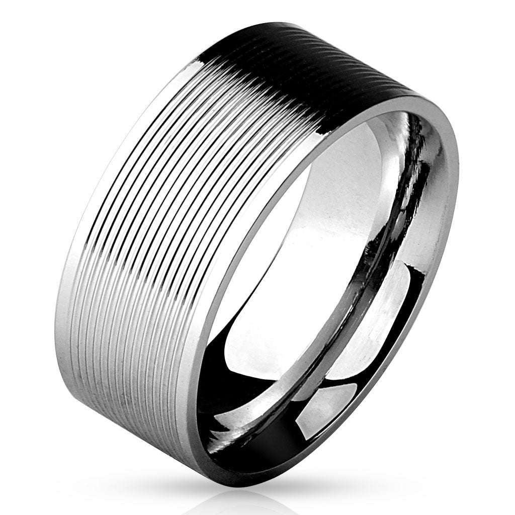 Stainless Steel Rings 316L Stainless Steel Rings Wide Band Ring